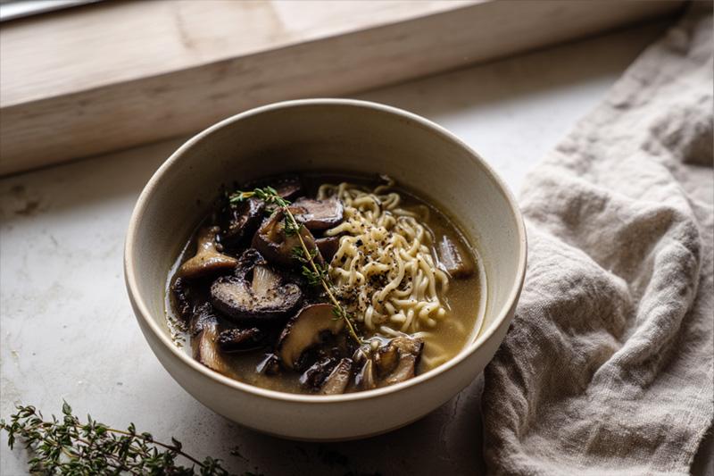Barley Roasted Mushroom Ramen