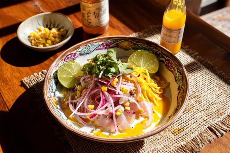Mahi Mahi Ceviche Ramen