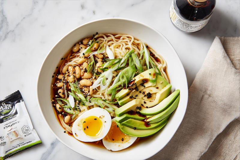 Natto Avocado Ramen