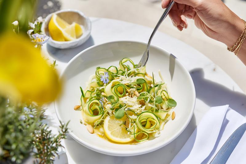 Shaved Asparagus & Lemon Ramen